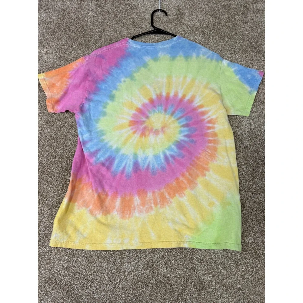 Nebraska In The Boonies Best Grooviest Tie Dye T-Shirt Mens M‎ Retro Americana